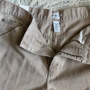 Calvin Klein Men's Beige Chinos